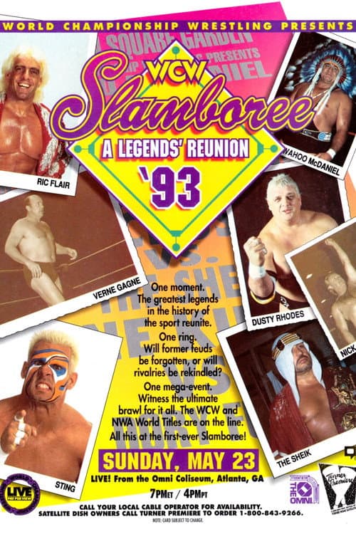 Постер: WCW Slamboree 1993