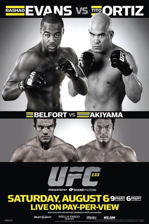 Постер: UFC 133: Evans vs. Ortiz
