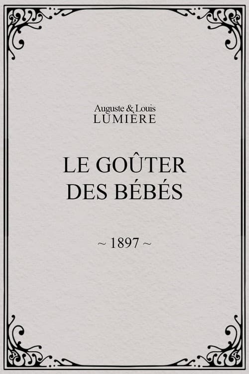 Постер: Le goûter des bébés