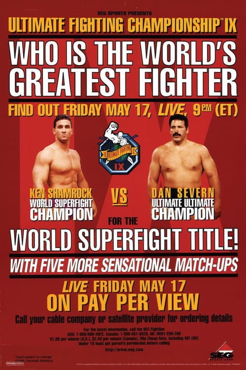 Постер: UFC 9: Motor City Madness