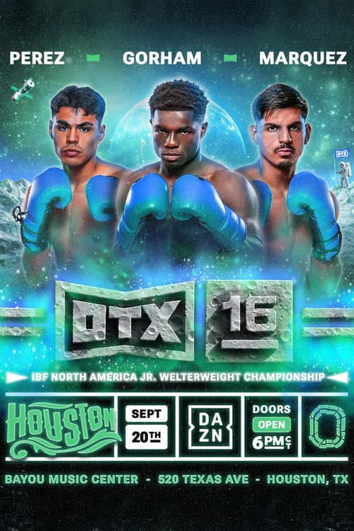 Постер: Breyon Gorham vs. Yomar Alamo