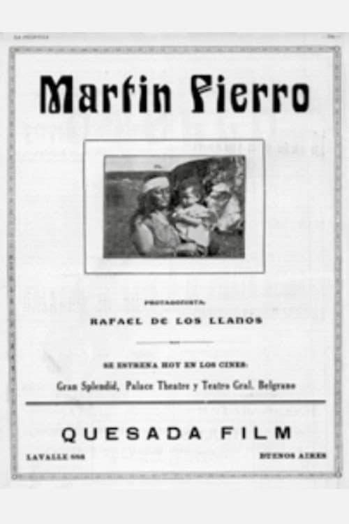 Постер: Martín Fierro