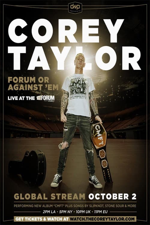 Постер: Corey Taylor - Forum or Against 'Em