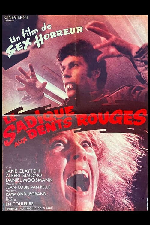 Постер: Le Sadique aux dents rouges