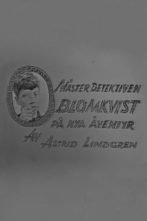 Постер: Mästerdetektiven Blomkvist på nya äventyr