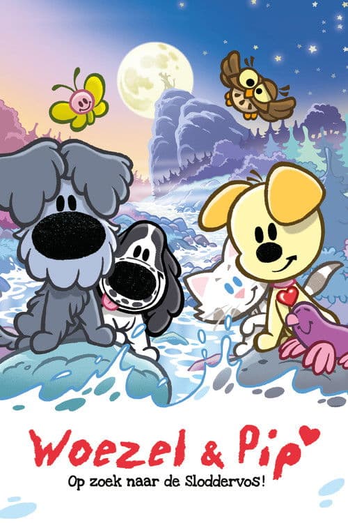 Постер: Woezel & Pip: Op zoek naar de Sloddervos!
