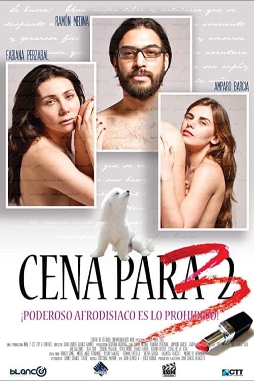 Постер: Cena para tres