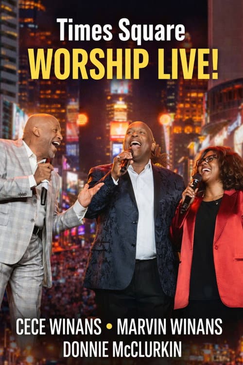 Постер: CeCe Winans, Marvin Winans, & Donnie McClurkin Live In Times Square