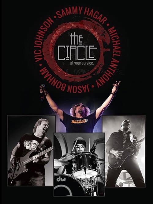 Постер: Sammy Hagar & the Circle | Live: At Your Service