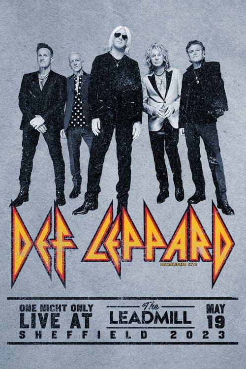 Постер: Def Leppard: One Night Only - Live At The Leadmill