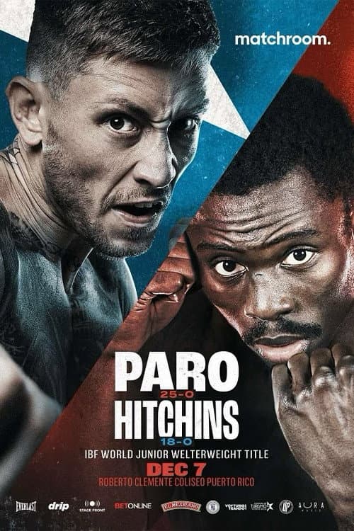 Постер: Liam Paro vs. Richardson Hitchins