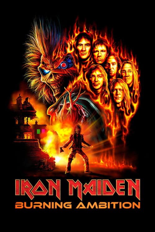Постер: Iron Maiden: Burning Ambition