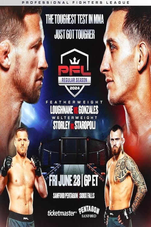 Постер: PFL 2024 #6: Regular Season - Loughnane vs. Gonzales