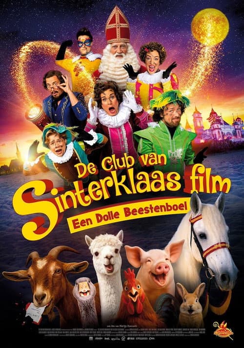 Постер: De Club Van Sinterklaas: Een Dolle Beestenboel